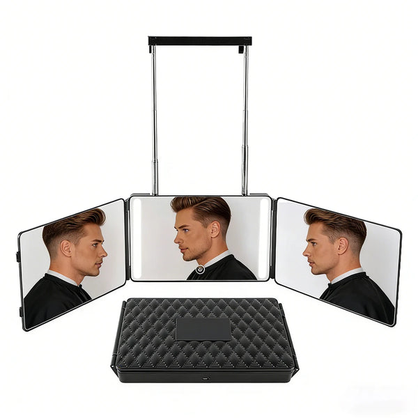 360° LED Haircut Mirror