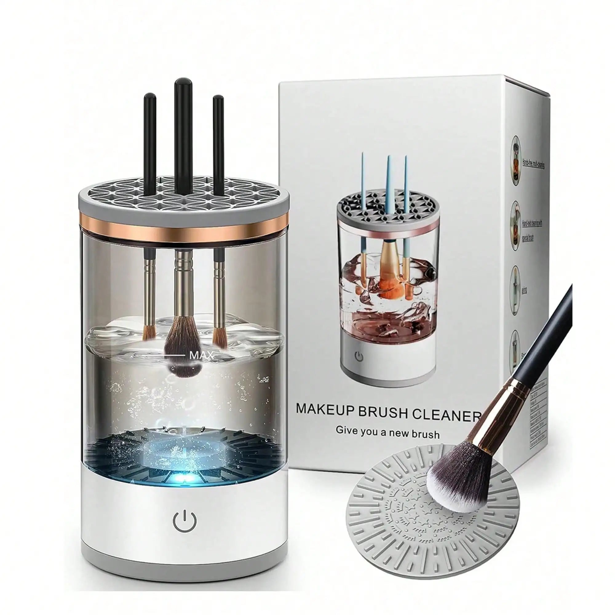 Quick Clean Makeup Brush Machine