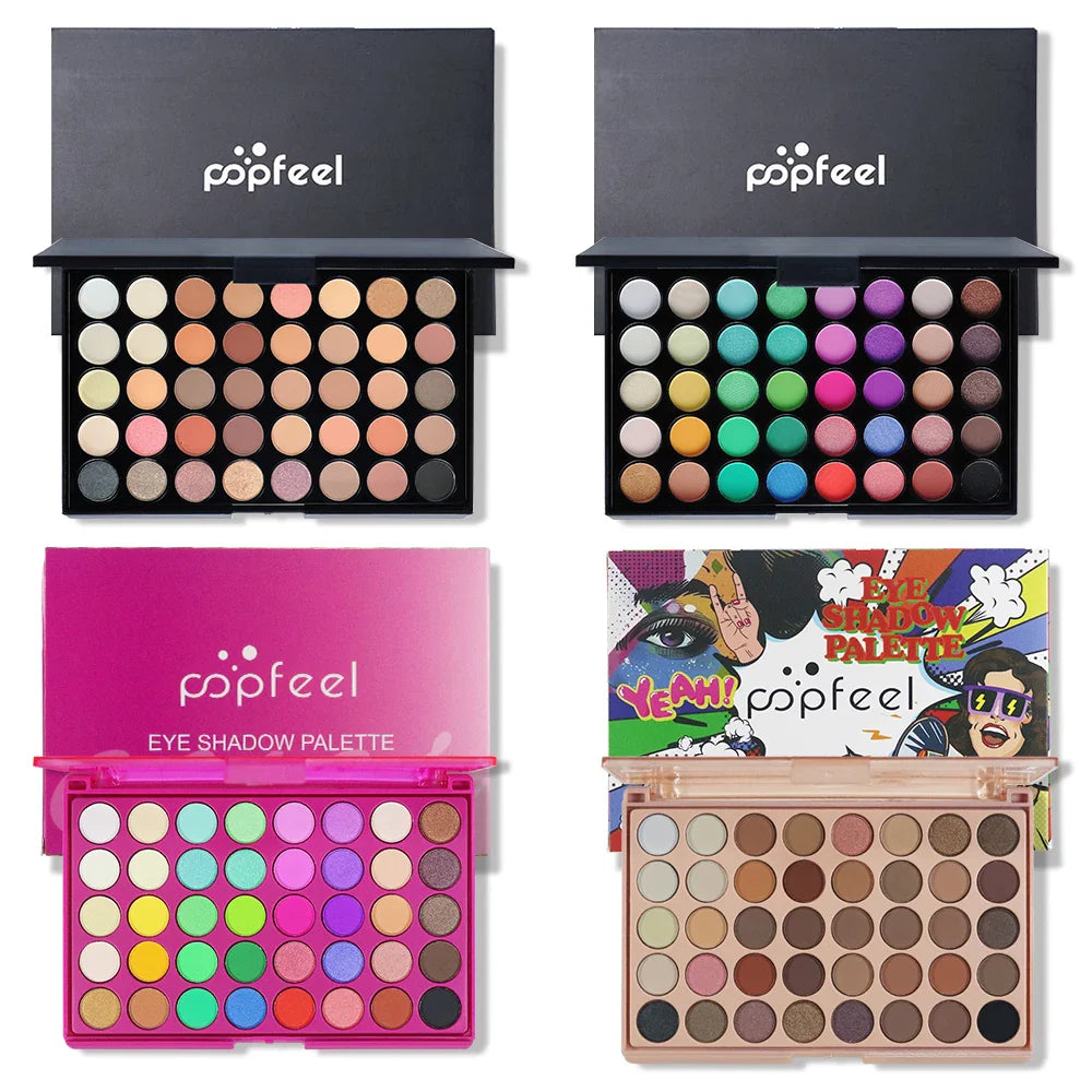 Earthy & Rainbow Eyeshadow Palette
