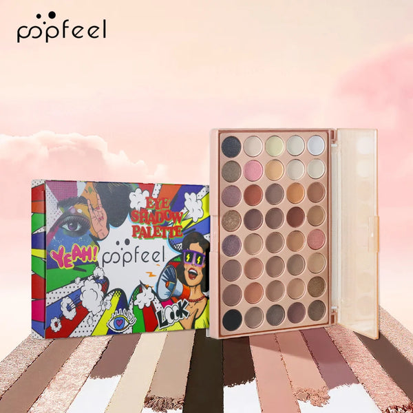 Earthy & Rainbow Eyeshadow Palette